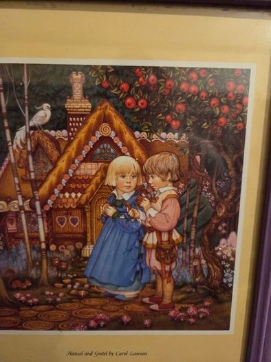Hansel and Gretel by Carol Lawson Framed