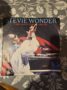 Stevie Wonder I Just Called To Say I Love You 7 inch Vinyl Single