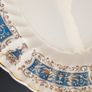 Pair Myott Rialto Blue Oval Serving Platter Plates Staffordshire Ironstone Vint Image 4