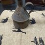 Vintage Conical Metal Oil Can with Handle Image 2
