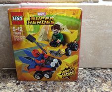 Marvel super heroes mighty micros scarlet Spider-Man vs sandman - new and unopened