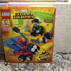 Marvel super heroes mighty micros scarlet Spider-Man vs sandman - new and unopened