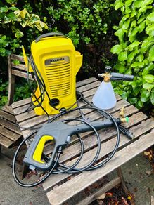 Karcher K2 Pressure Washer and Halfords Premium Snow Foam
