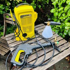 Karcher K2 Pressure Washer and Halfords Premium Snow Foam