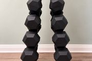135KG Hex Dumbbell Set 517.5KG with Storage Rack