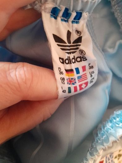 Adidas Trefoil vintage satin shorts