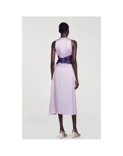 Sandro satin dress