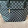 Large tote bags Black and grey Image 4