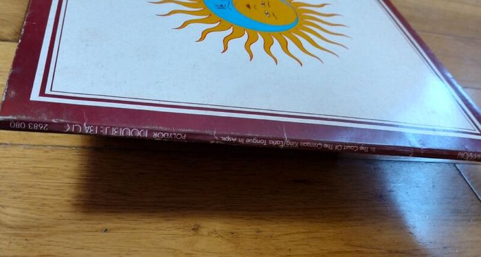 2Lp.King Crimson "In The Court Of The Crimson King" + "Larks Tongues in Aspic". Original UK.Double edition.Excellent cond.