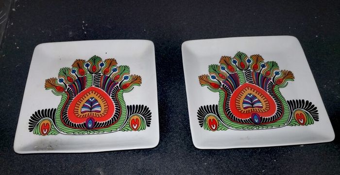2 very rare plates