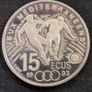 France 100 francs Mediterranean Games Football 1993 Image 2