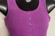 Bright purple YD racer back top, age 10-11