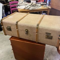 vintage travel trunk