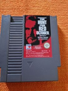 The Hunt for Red October Nes Nintendo Arcade Retro Games Original