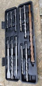 11 Piece SDS Drill bit and chisel Set