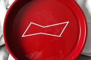 round budweiser tray