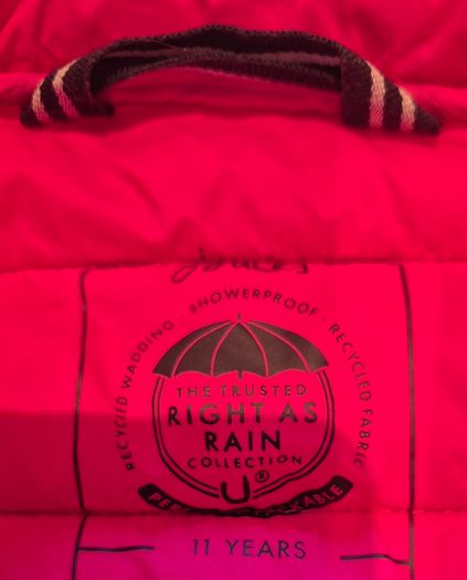 Joules sleeveless pink padded gilet