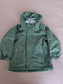 polarn o pyret waterproof jacket age 4-5y