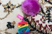 Toy smiggle key ring letter S
