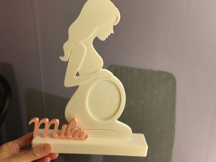 Personalised Pregnancy Scan Frame Baby Ultrasound Gift