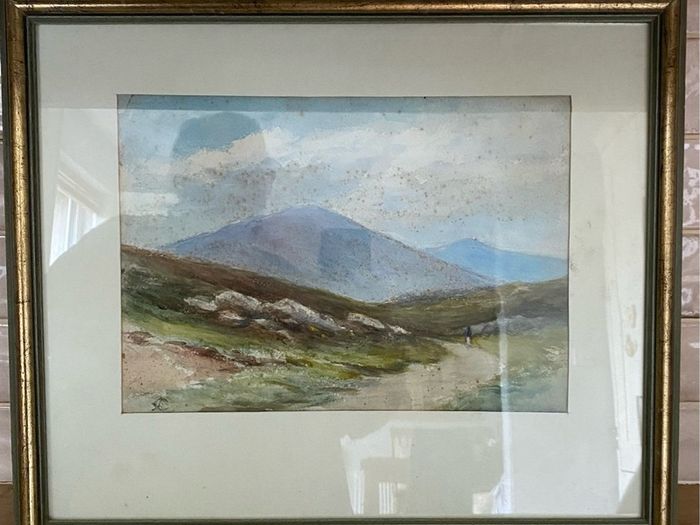 Vintage watercolour