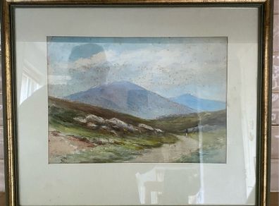 Vintage watercolour