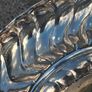 Sterling Silver Wave Bowl (7 Inches 241 grams) Image 6