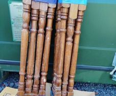 21 Solid Wood Stair Balusters  Spindles