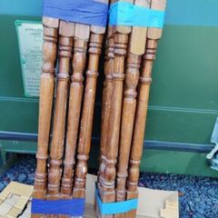 21 Solid Wood Stair Balusters  Spindles