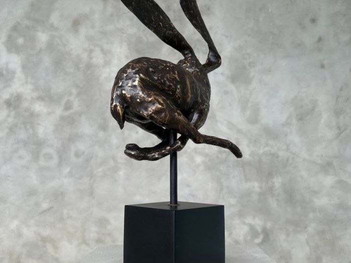 Running Hare - Speckled Bronze