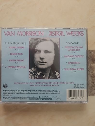 Van Morrison CD - Astral Weeks