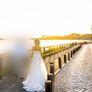 Riki Dalal Jupiter Wedding Dress Size 8 Corset A-Line Slit + Veil Image 5