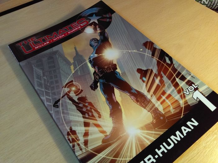 The Ultimates - Super-Human Volume 1 ! Graphic Novel ! Trade Paper Back ! by Marvel !