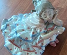lladro "deep in thought" 5389