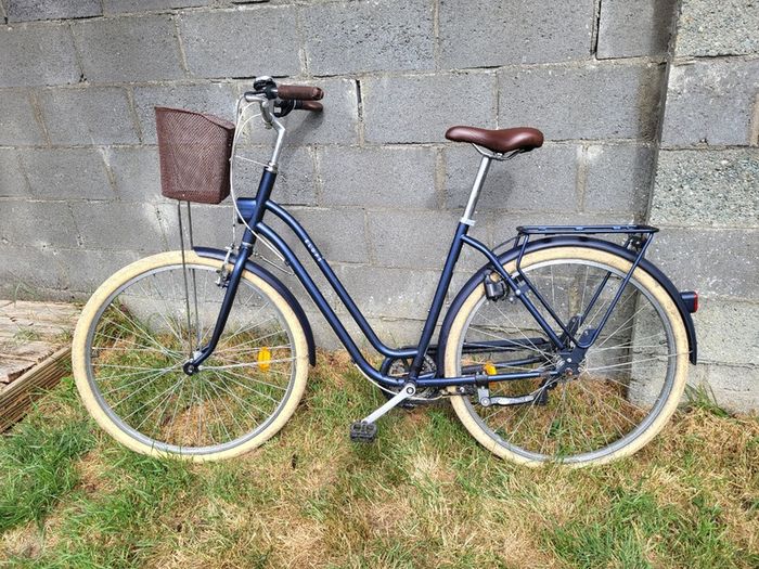 ELOPS 520 city bike dark blue