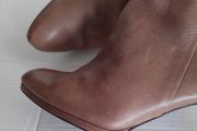 Genuine leather boots knee high lining leather also
