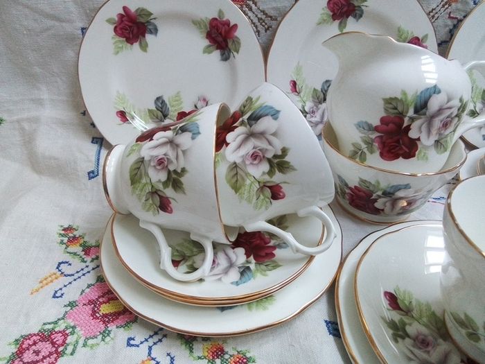 Crown Trent Teaset