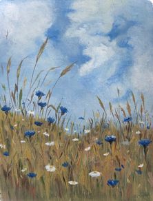 Original painting. Acrylic on Paper. One of a kind. NOT A PRINT