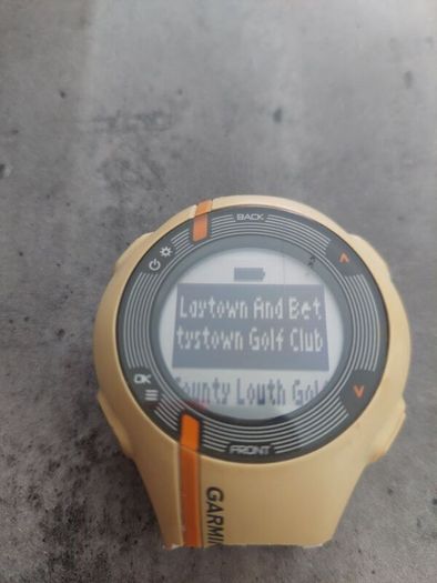 Garmin s1 golf watch