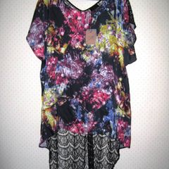 Limited Edition Oversized Lace Satin Top 20 New