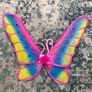 Butterfly Halloween Great Pretenders - Rainbow - Fuchsia w. Glitter Image 2