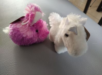 Unicorn and Bunny Plush Both Play Sound Aurora New Teddy Stuffed Animals plushies New