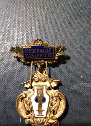 Medal  Liederhalle  Karlsruhe