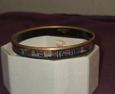 Hermes Enamel Bangle