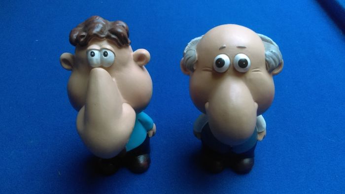 Unique Glasses Holders - Grand-dad And Young Man