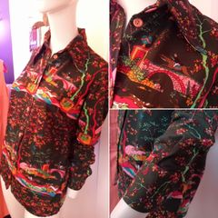 1970s Psychedelic Vintage Unisex Shirt