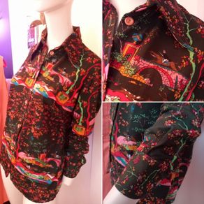 1970s Psychedelic Vintage Unisex Shirt