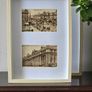4 Framed Vintage Dublin Postcard Displays 8 Historic Views Image 3