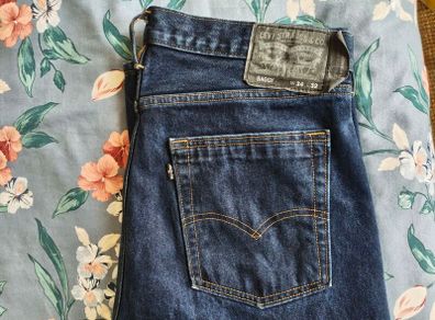 Levi's Baggy black tag jeans