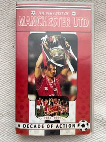 Manchester United FC, 1983-1994 - VHS Tape